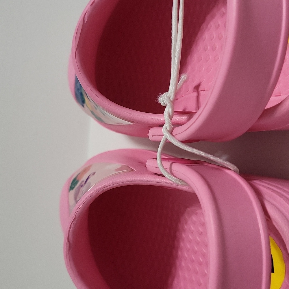 NWOT Disneys Stitch And Angel Girls Clogs 5T - Picture 8 of 11